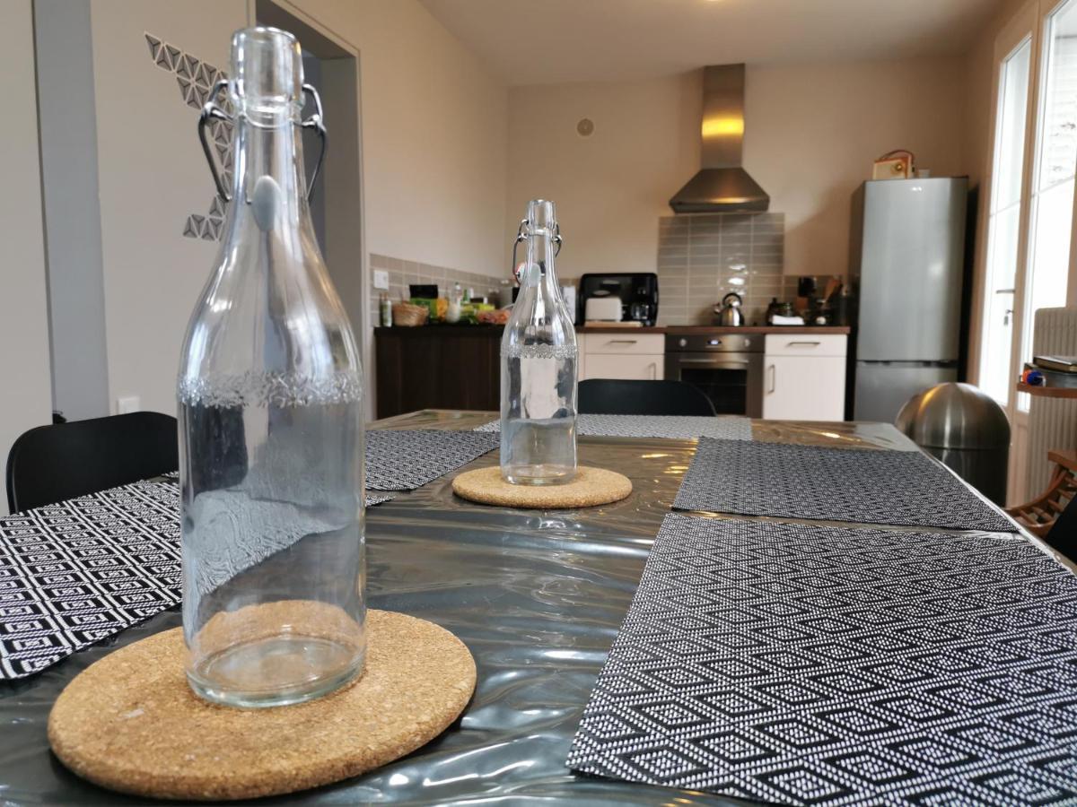 Authentique Gite 1950 Poitiers Futuroscope Aquascope, 1A9Prsn, 3 Pkg, 3 Etoiles A 6Prsn Et 3 Appoints Eco-Responsable Eksteriør billede
